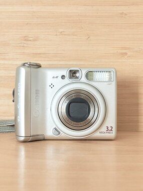 Canon PowerShot A510 3.2MP Digital Camera Silver 4x Optical Zoom Tested